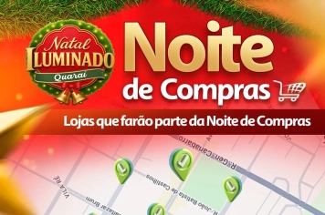 É NESTA SEXTA-FEIRA: PRIMEIRA NOITE DE COMPRAS