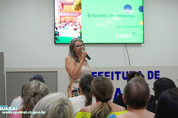 Educação realiza primeira formação de 2025