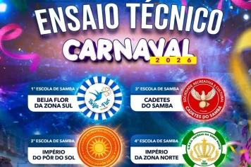 O ENSAIO TÉCNICO DAS ESCOLAS DE SAMBA DE QUARAÍ