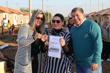 SONHOS REALIZADOS: 47 FAMÍLIAS QUARAIENSES RECEBEM SUAS MORADIAS