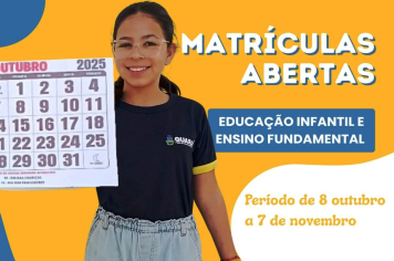 Matrículas abertas