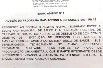 Termo aditivo 001