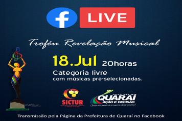 Live Troféu Revelação Musical.