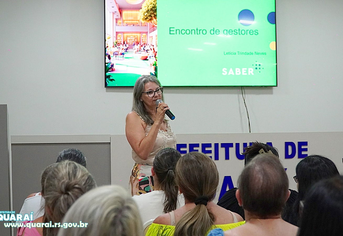 Educação realiza primeira formação de 2025