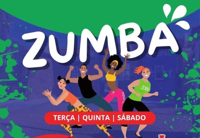 ZUMBA COM NOVA DATA E HORÁRIO! 