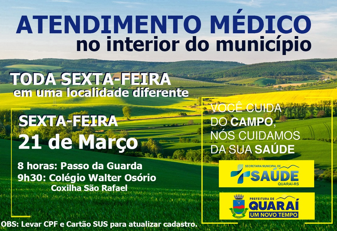 SAÚDE NO CAMPO