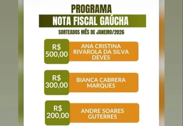 Nota Fiscal Gaúcha.