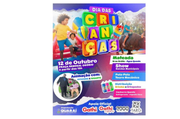 MEGA FESTA DE DIA DAS CRIANÇAS