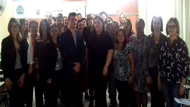 PROMOTOR DE JUSTIÇA REGIONAL DE EDUCAÇÃO PALESTRA PARA DIRETORAS E SUPERVISORES